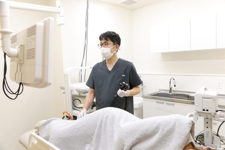 消化器内視鏡専門医による精度の高い大腸カメラ検査